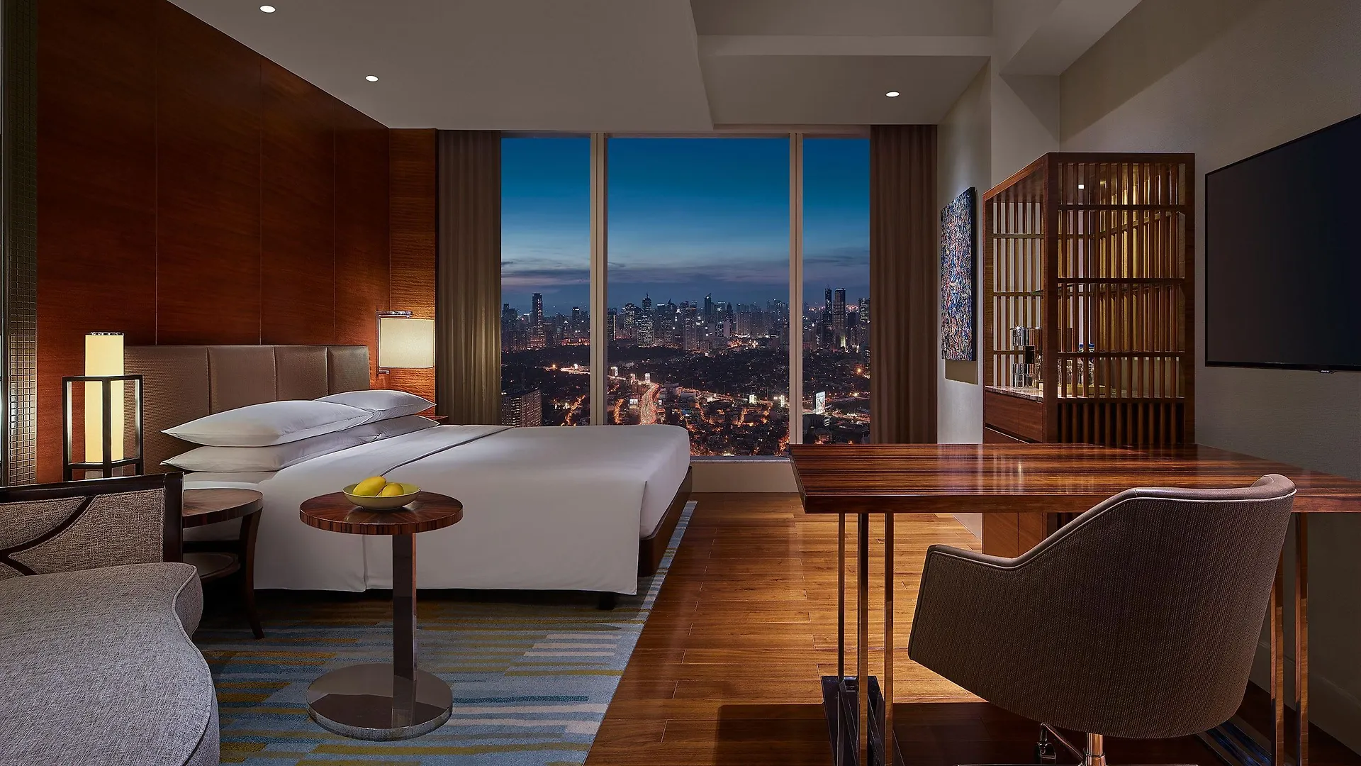 *****  Grand Hyatt Manila Hotel Taguig Philippines
